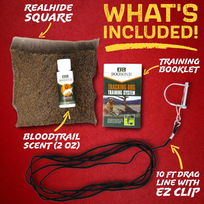 DogBone Tracking Dog Training System to Train Your Dog to Track Wounded Deer | Dog Training Kit | Hunting Dog Accessories | Dog Scent Training Kit | Deer Hunting Accessories | Dog Training Tools - Image 3